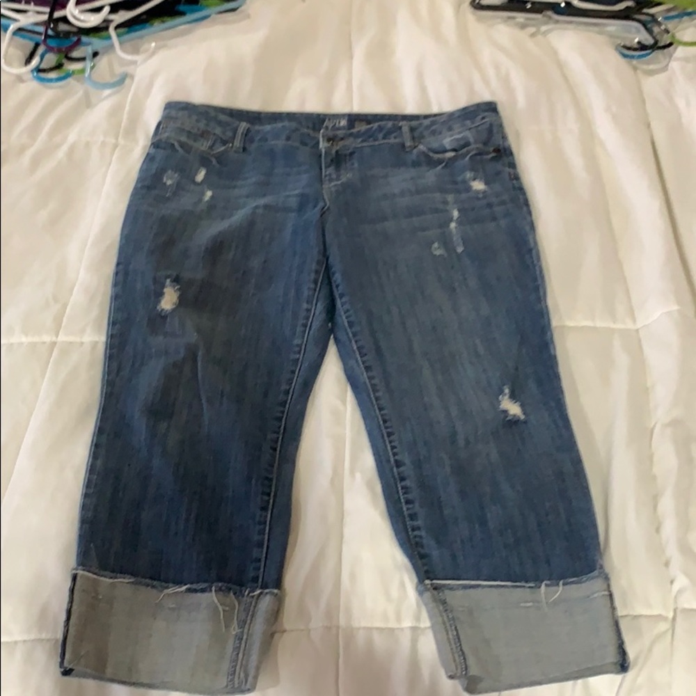 Capri jeans